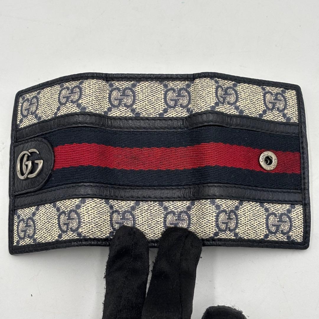 【専用】GUCCI グッチ オフィディア GGマーモント　レザー６連キーケース