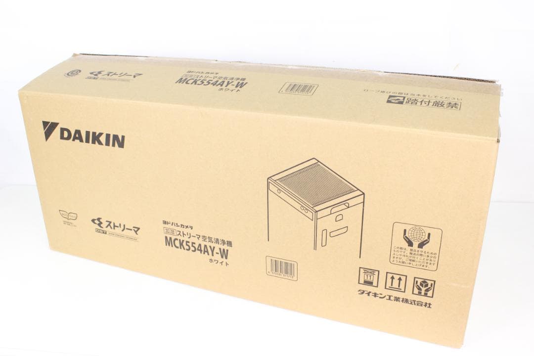 ★DAIKIN ダイキン 加湿ストリーマ空気清浄機 MCK554AY-W