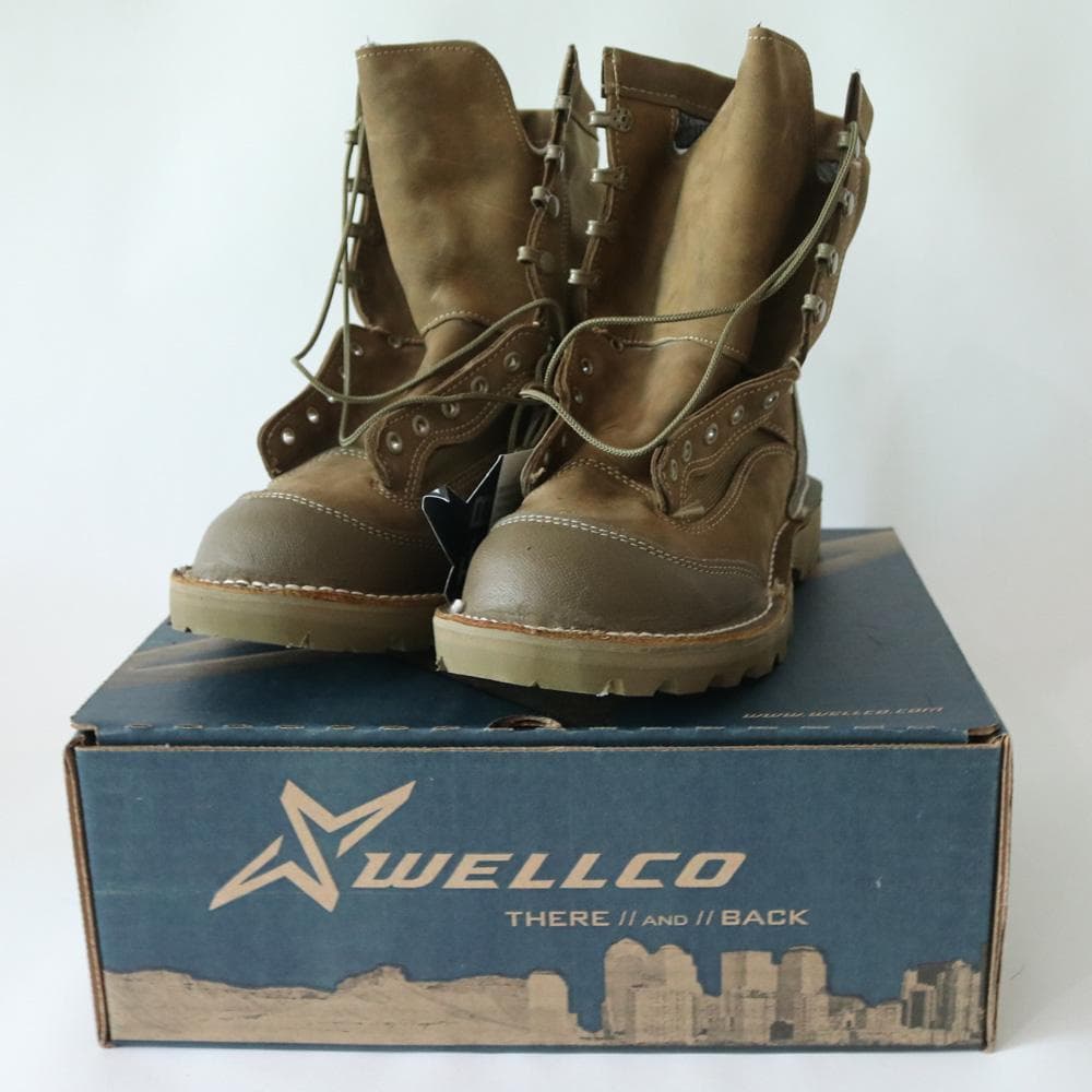 新品WELLCOウェルコUSMC RATブーツ9W/ 27.0cm 軍モノ003