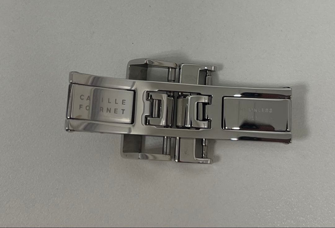 【エド太郎】　【美品】　カミーユフォルネ　Dバックル　シルバー　16ミリ