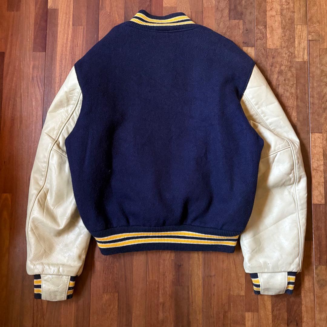 90s USA製　ゴールデンベアスタジャン　ヴィンテージスタジャン　スタジャン