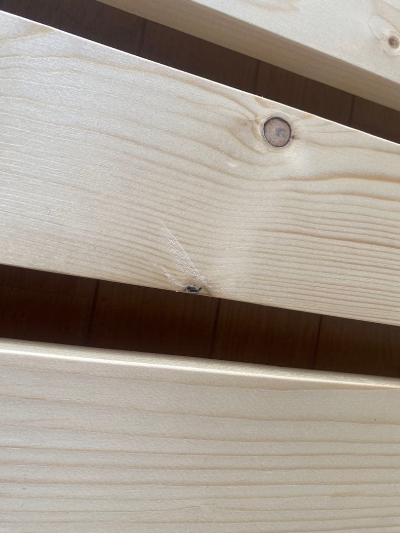 【約2ヶ月使用】パレットベッド　ダブルサイズ12枚