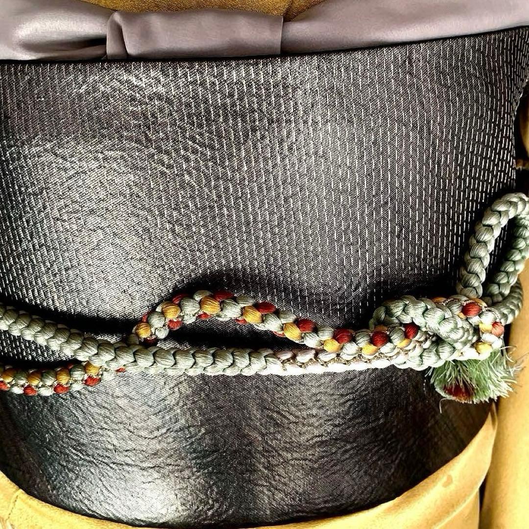 振袖フルセット　金彩友禅　成人式振袖　振袖　裄丈68 黄色系