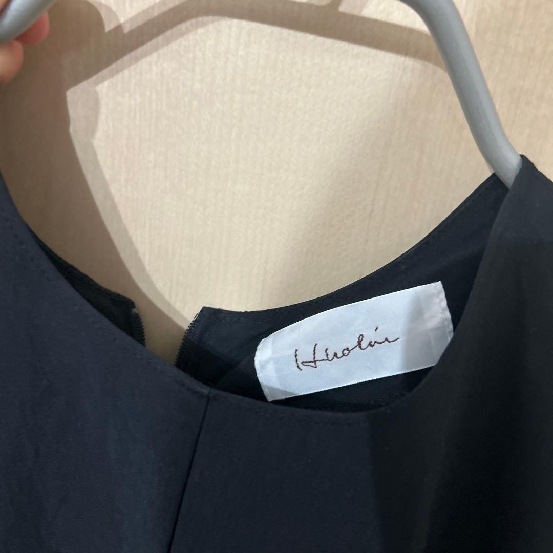 エイチホリック　hholic フロントジッパー　オールインワン　ブラック　38