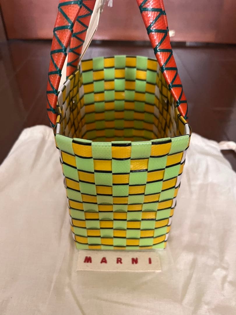 MARNI マルニ かごバッグ 新品　保存袋付き