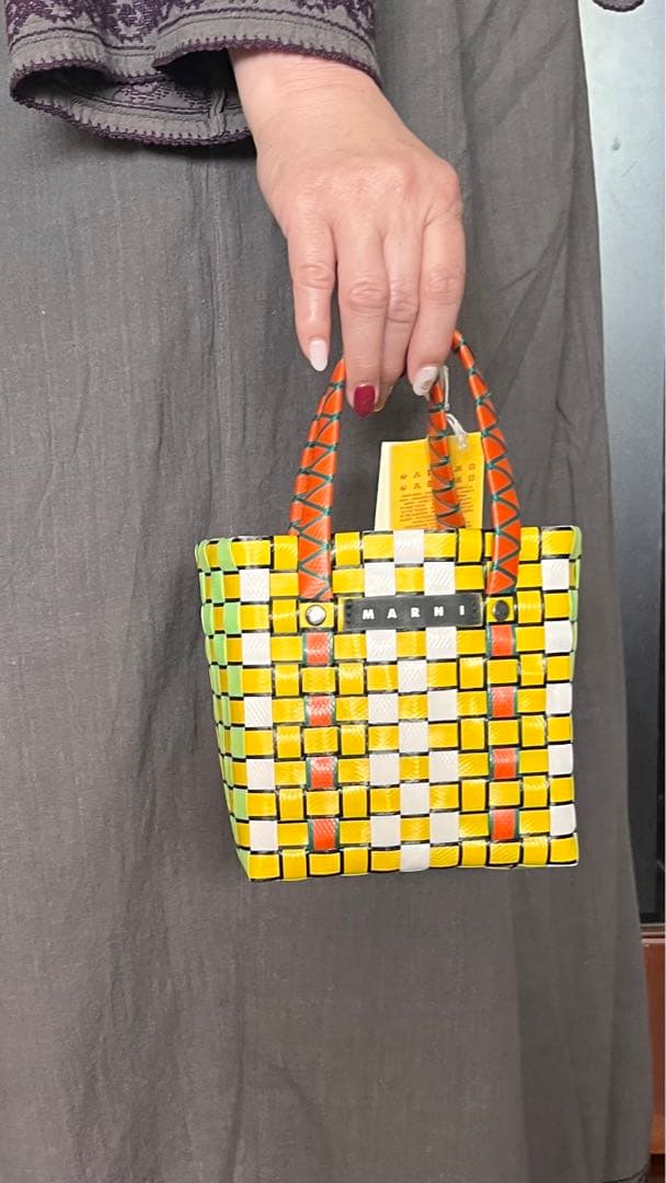 MARNI マルニ かごバッグ 新品　保存袋付き