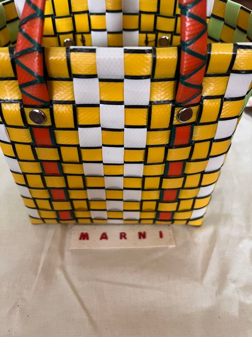 MARNI マルニ かごバッグ 新品　保存袋付き