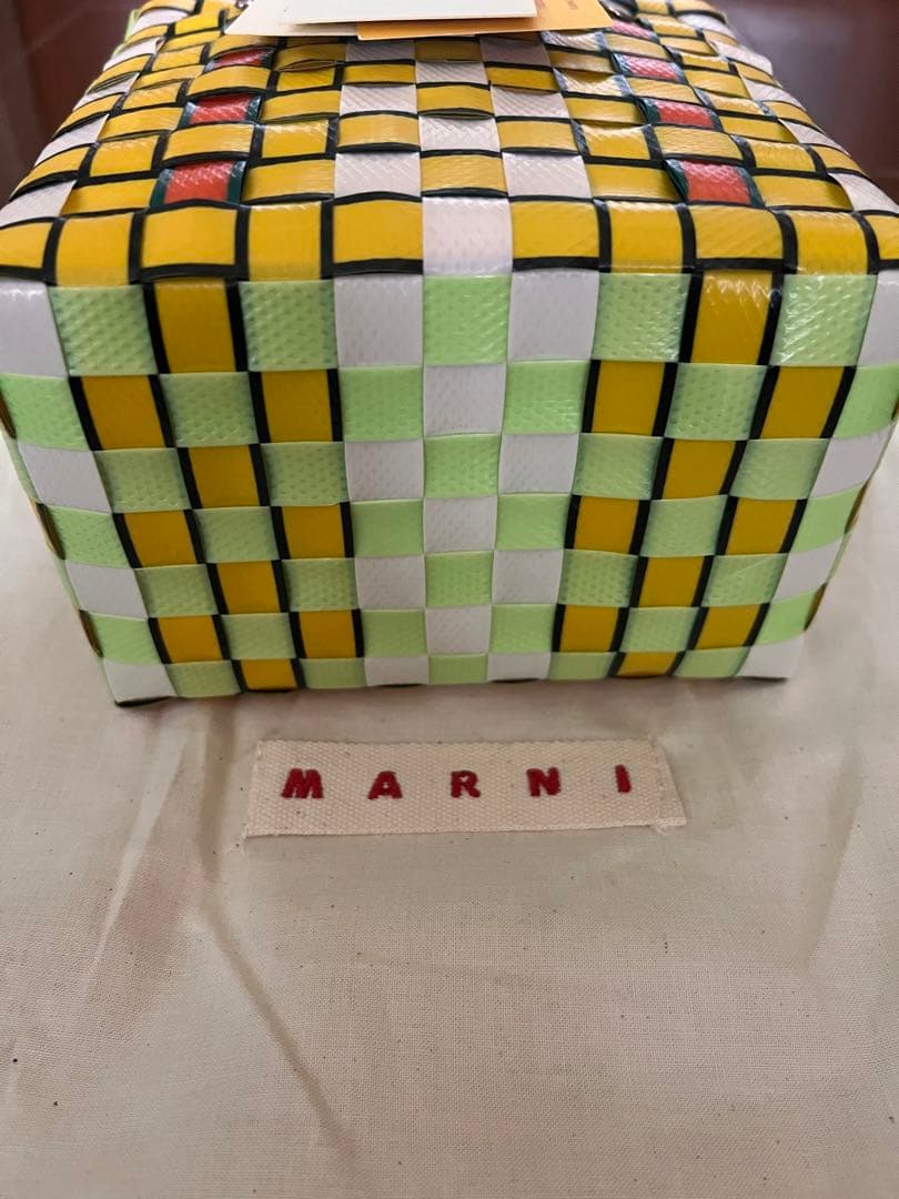 MARNI マルニ かごバッグ 新品　保存袋付き