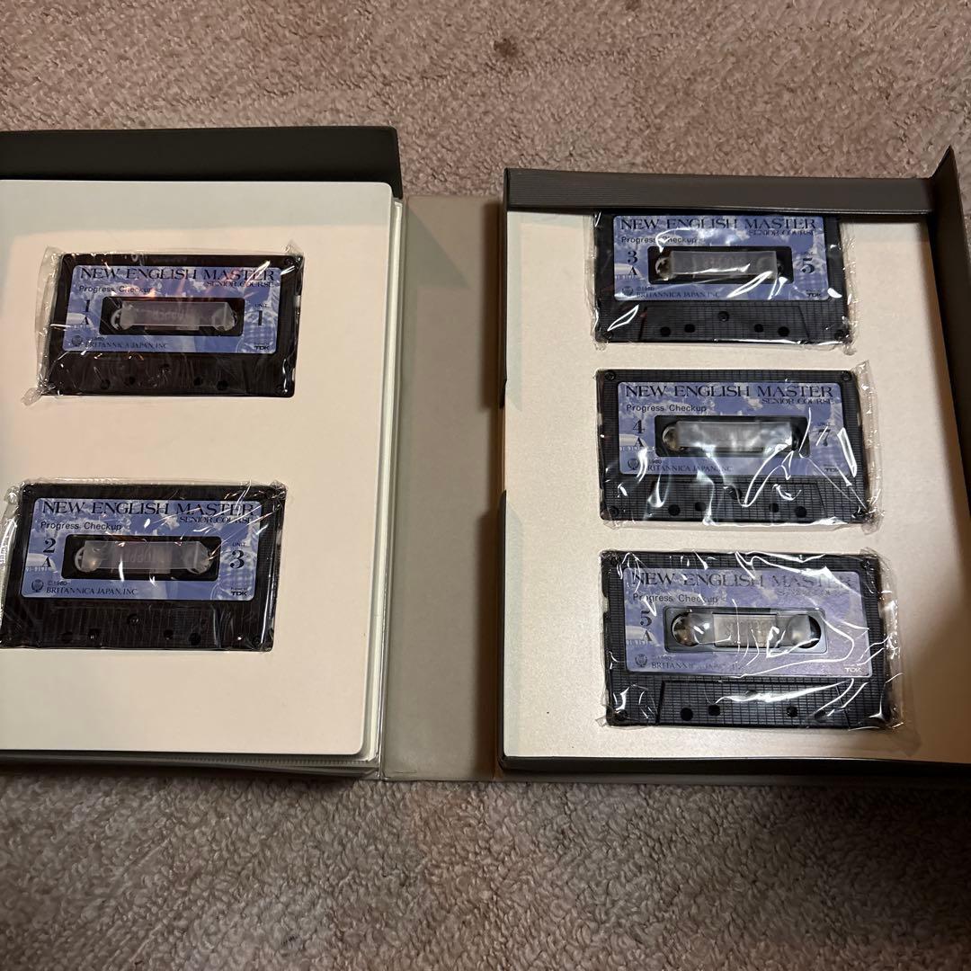 NEW ENGLISH MASTER SR COURSE 全10巻+テープ35巻