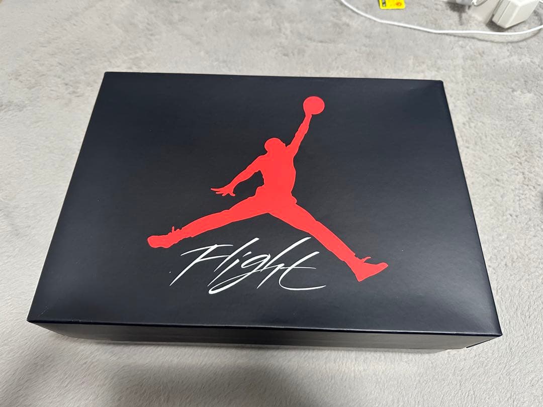 AIR JORDAN 4 RETRO オフホワイト/ブルー