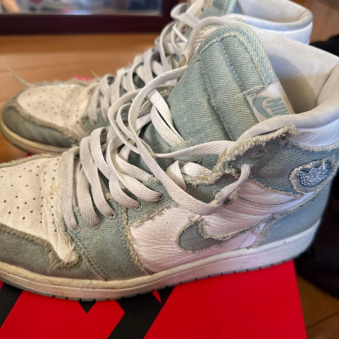 Nike Air Jordan 1 High OG \"Denim\"　27.5
