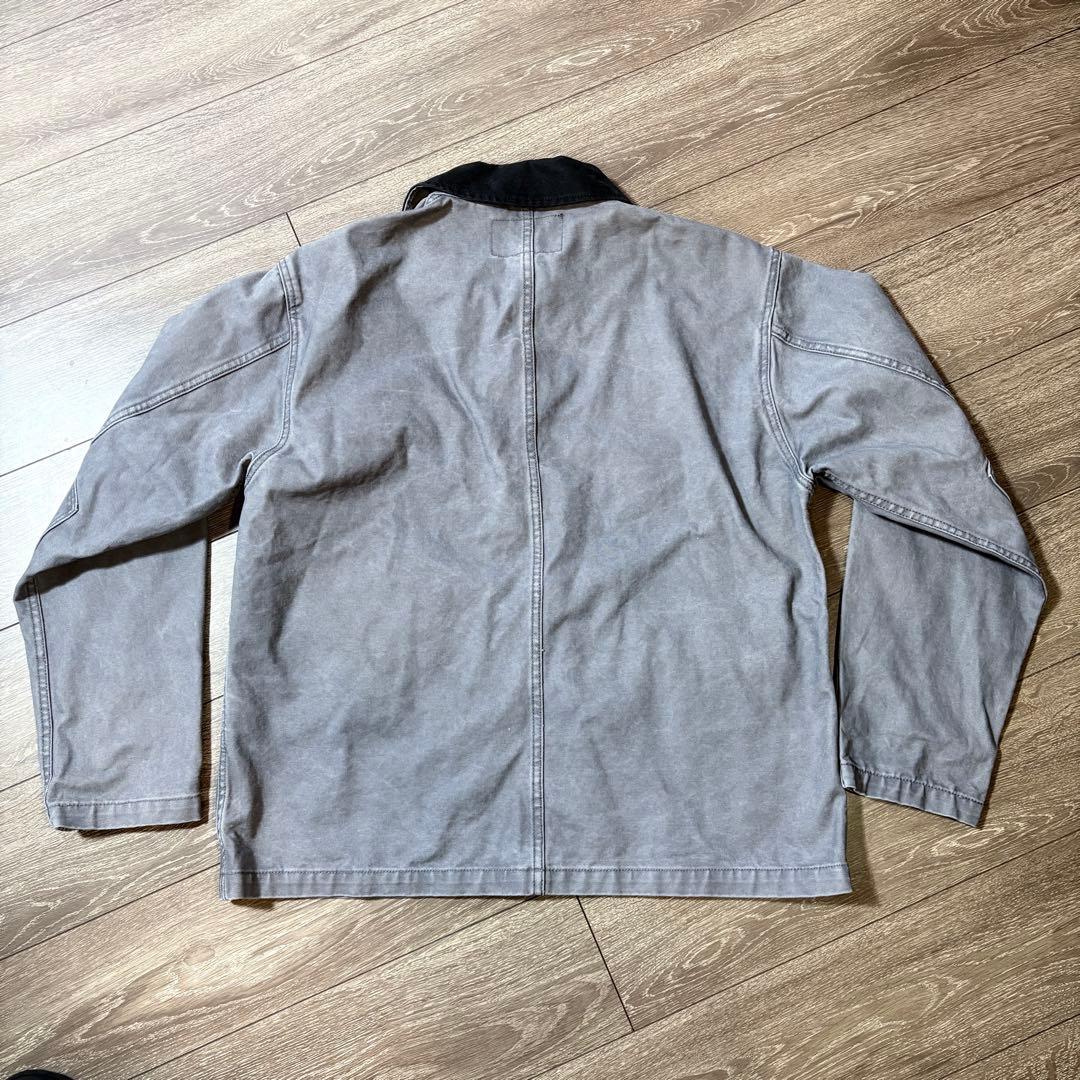 ゆ*う様 Stussy ワークジャケット グレー レア美品