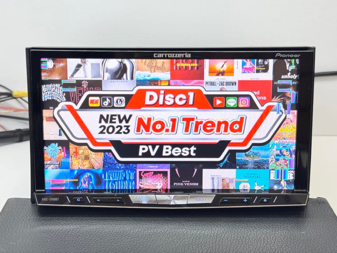 2024年地図データー・新品タッチパネル AVIC-ZH0007 カロッツェリア