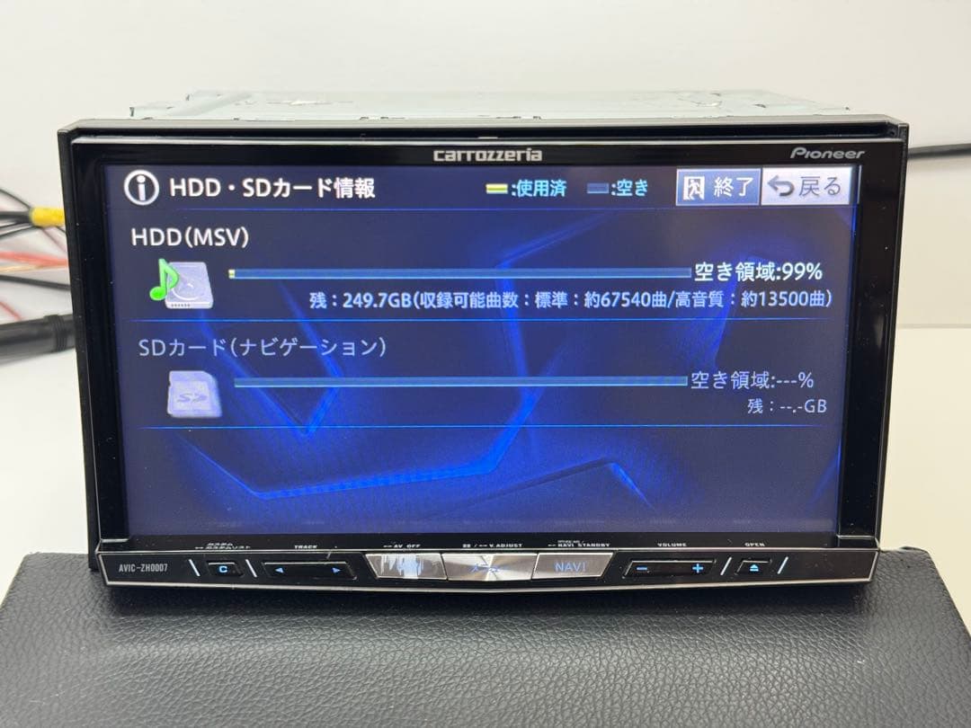 2024年地図データー・新品タッチパネル AVIC-ZH0007 カロッツェリア