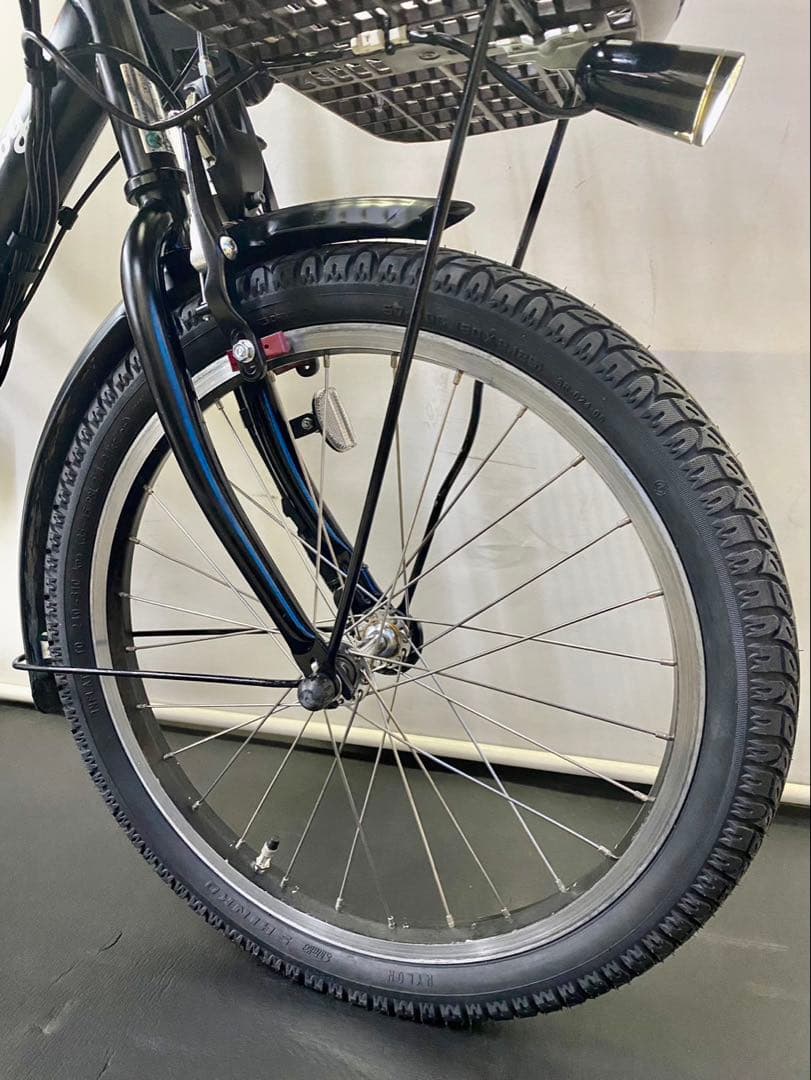 1年保証 ヤマハ　パスバビー　20インチ　子供乗せ　黒色　電動アシスト自転車