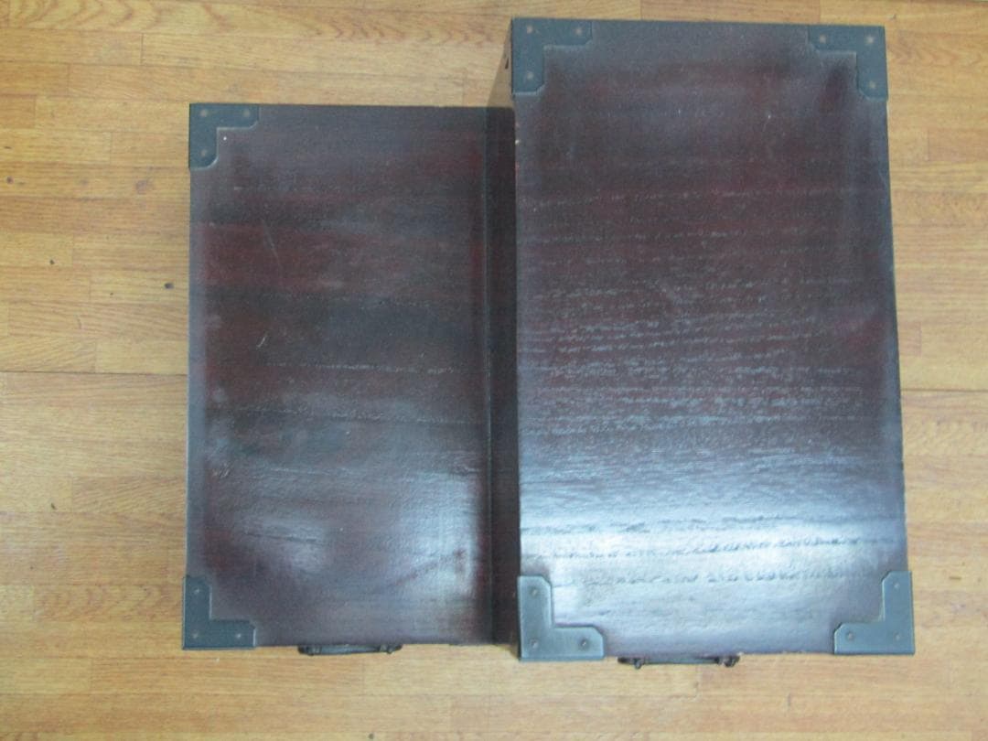 m*i様 階段箪笥　昭和レトロ　ヴィンテージ　木製2段引き出しタンス