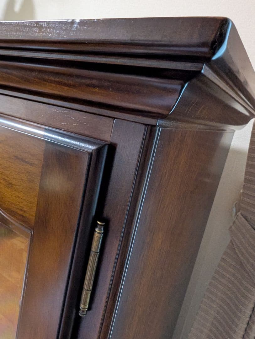 食器棚 カリモク　コロニアル　飾り棚 収納棚 本棚