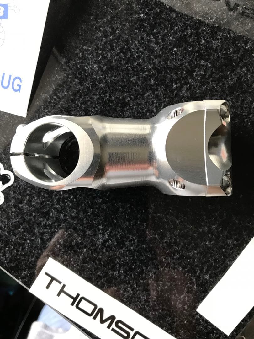 THOMSON elite x4 70mm 10° silver ステム