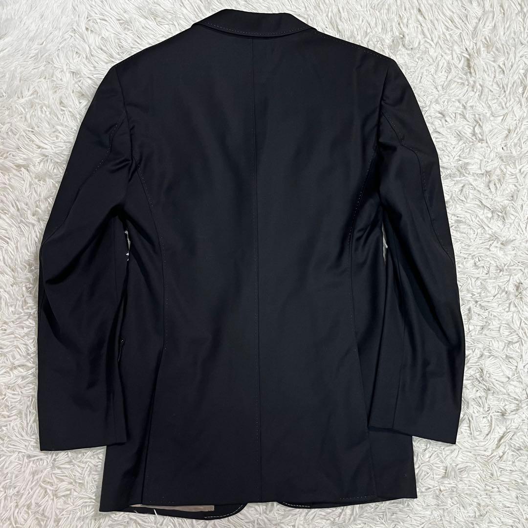 【美品】 エルメネジルド ゼニア 最高級オーダー　スーツ　ベスト　XL ブラック