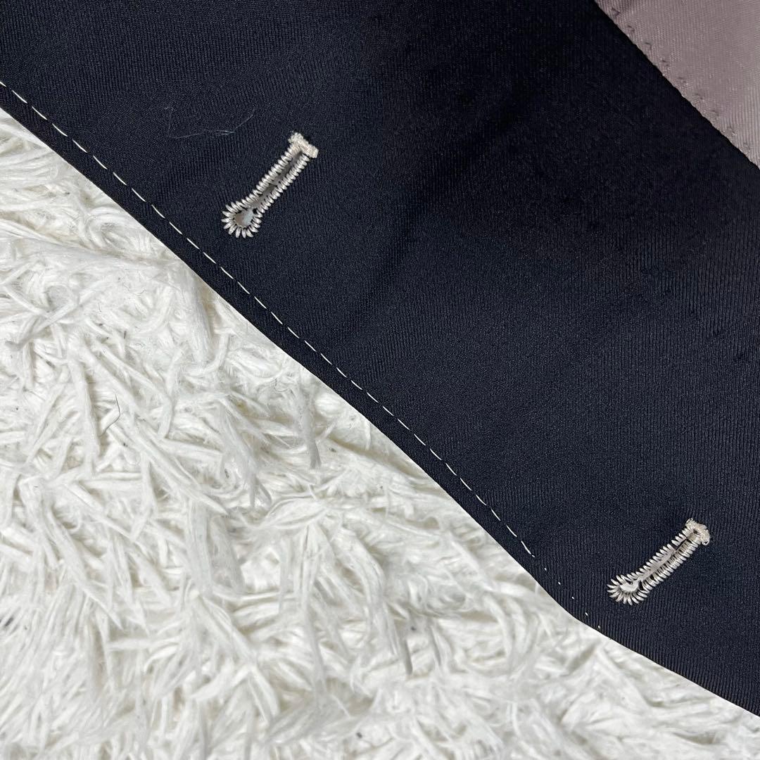 【美品】 エルメネジルド ゼニア 最高級オーダー　スーツ　ベスト　XL ブラック