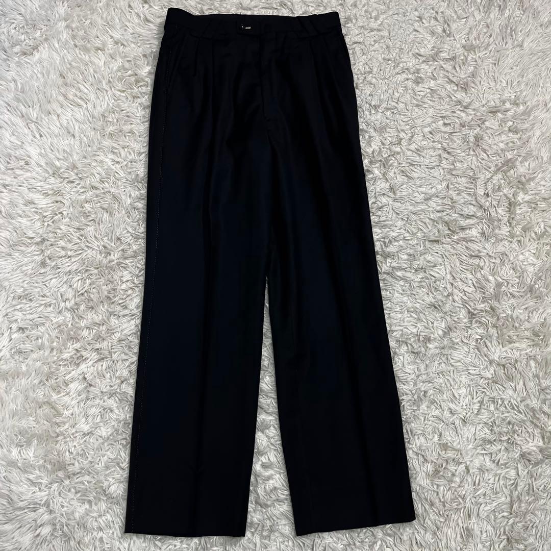 【美品】 エルメネジルド ゼニア 最高級オーダー　スーツ　ベスト　XL ブラック