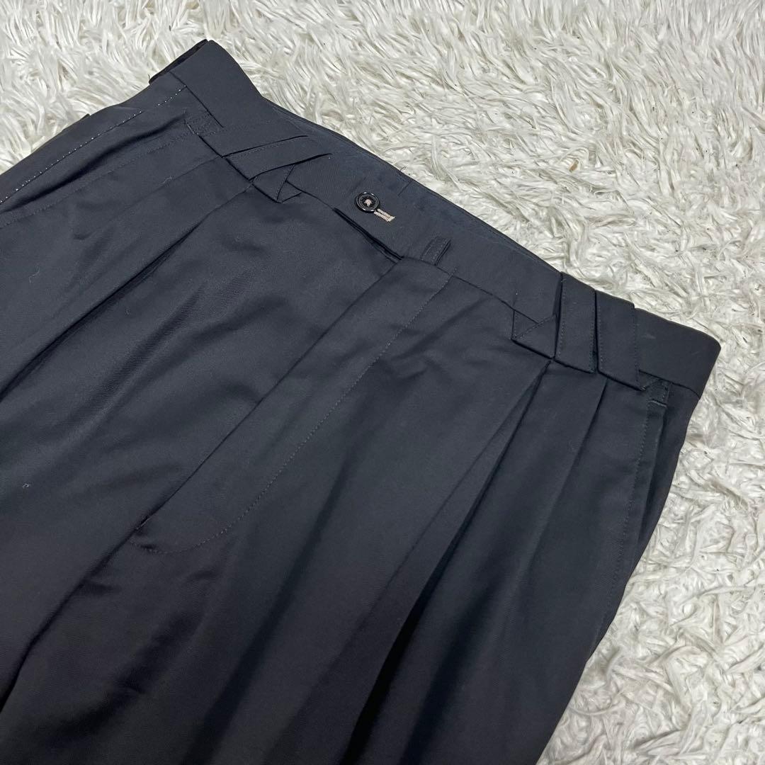 【美品】 エルメネジルド ゼニア 最高級オーダー　スーツ　ベスト　XL ブラック