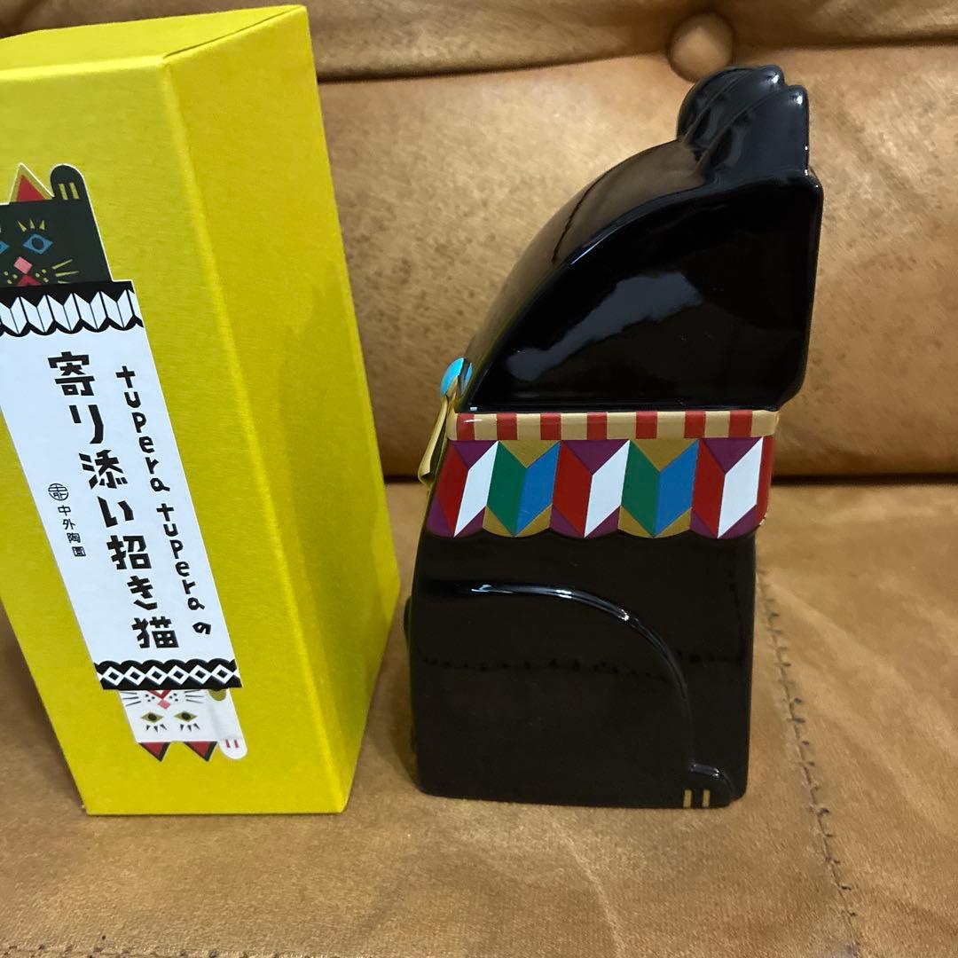 BEAMS tupera tupera 招き猫 黒