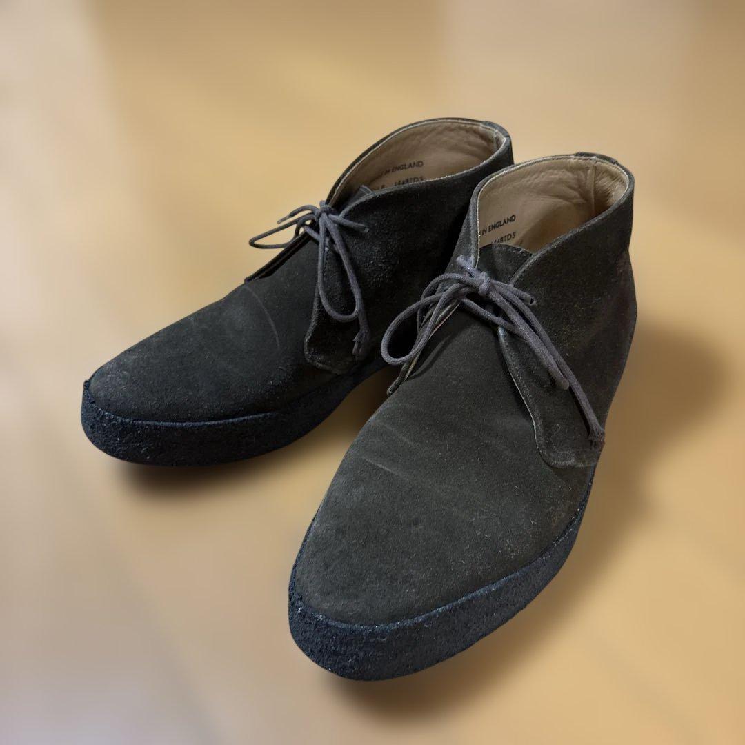 Sanders マッドガードチャッカ 焦茶 UK8