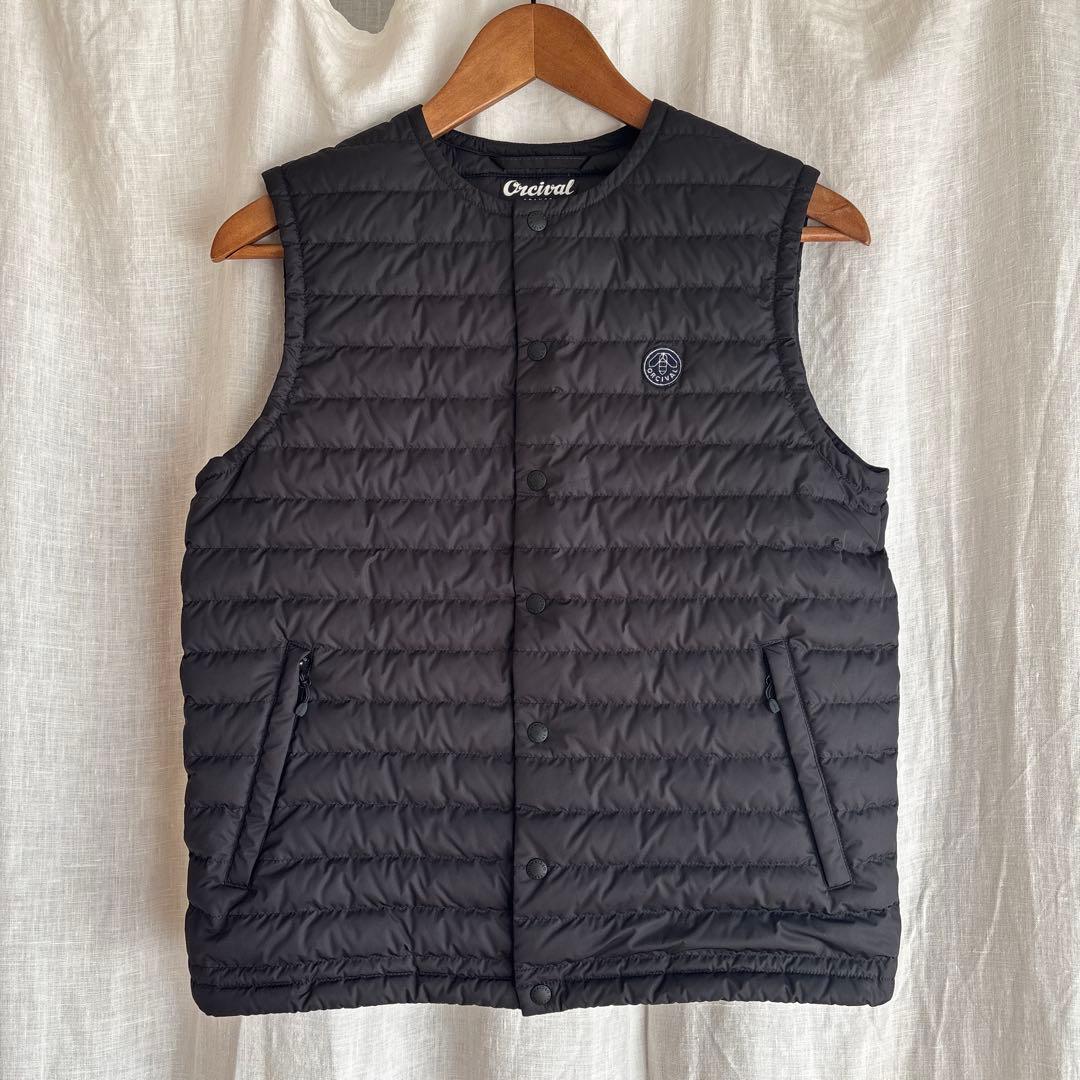 ORCIVAL オーシバル ダウンベスト グレー