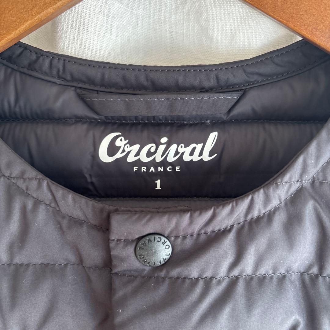 ORCIVAL オーシバル ダウンベスト グレー