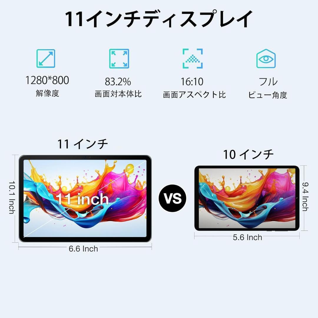 タブレット⭐️11インチ DOOGEE T30E Android14 128GB