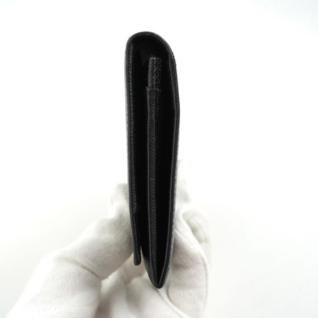 ✨未使用展示品・箱付き✨　Ferragamo 長財布　ガンチーニクロジャー　黒色