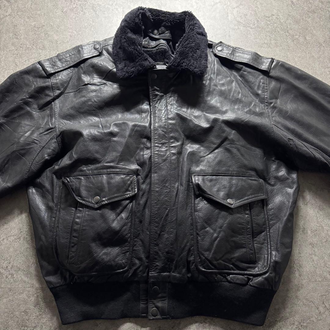 【90s vintage】フライトジャケット　G-1 A-2 3L ボアライナー