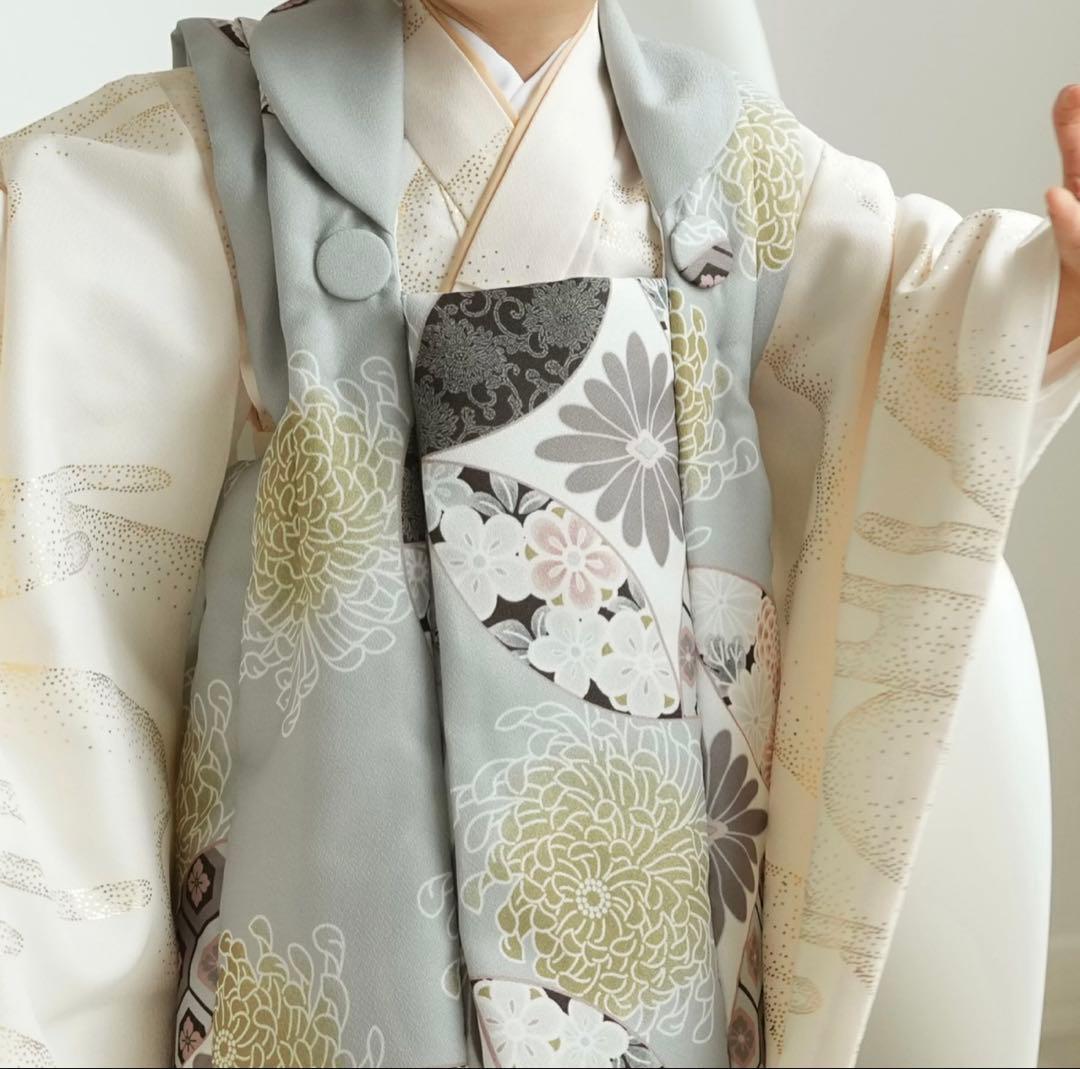 【ひよこ商店】七五三 3歳 男の子 被布着物セット 値下げ中！