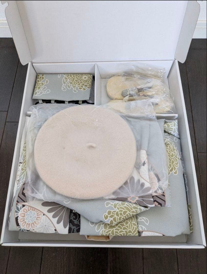 【ひよこ商店】七五三 3歳 男の子 被布着物セット 値下げ中！