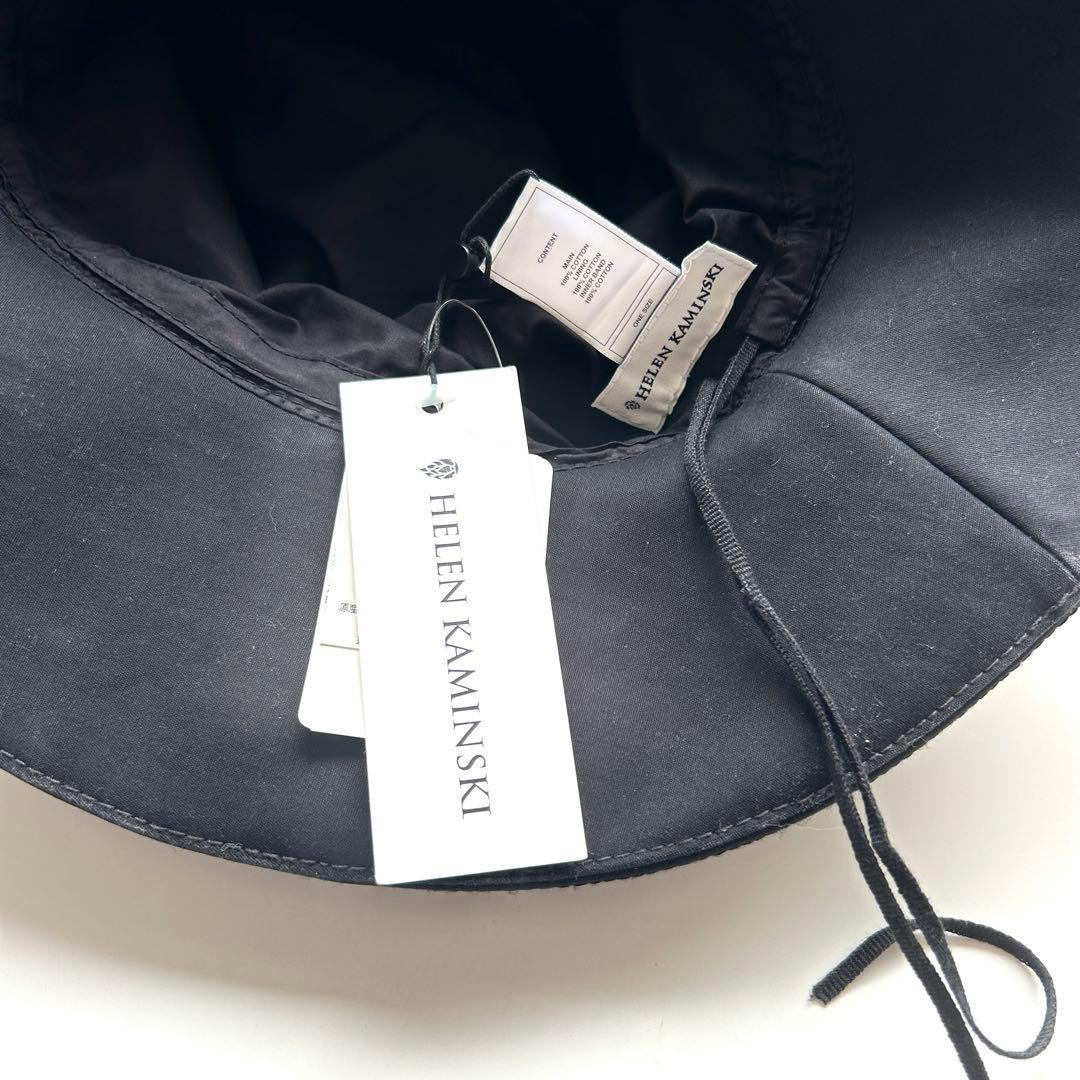 新品タグ付き！HELEN KAMINSKI ヘレンカミンスキー　ブラック　ハット