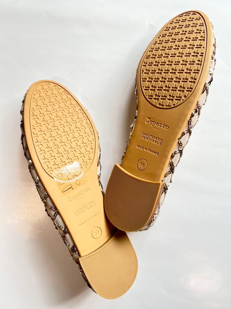 【新品未使用】Repetto レペット リル バレエシューズ スパンコール