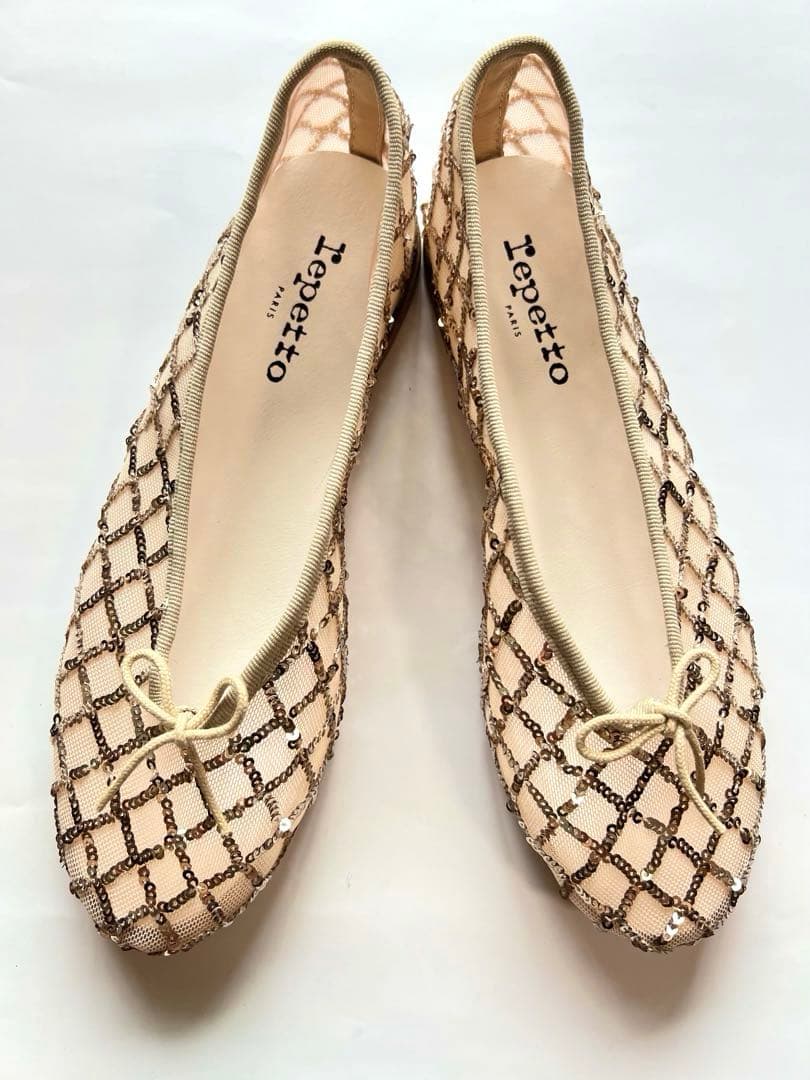 【新品未使用】Repetto レペット リル バレエシューズ スパンコール