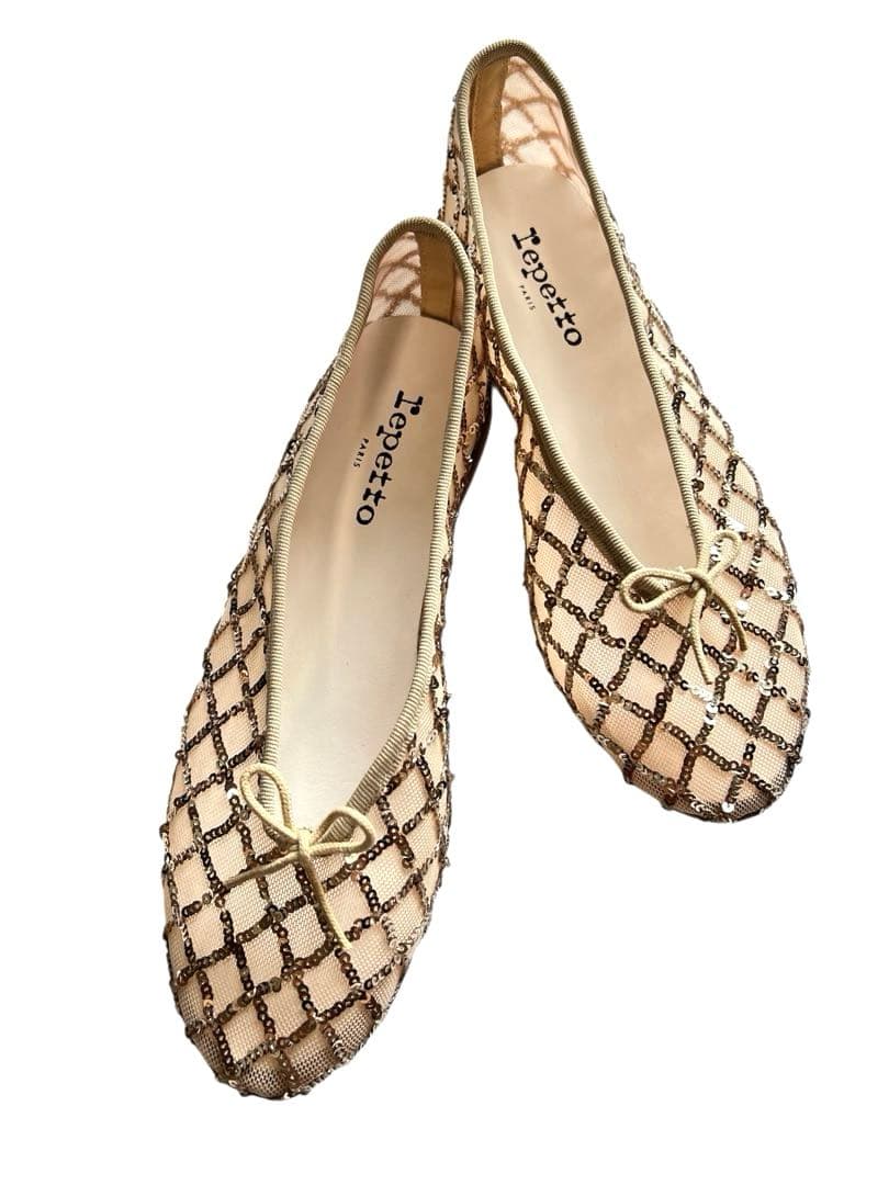 【新品未使用】Repetto レペット リル バレエシューズ スパンコール