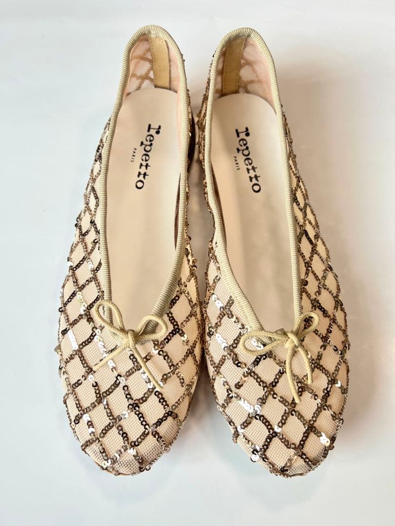 【新品未使用】Repetto レペット リル バレエシューズ スパンコール