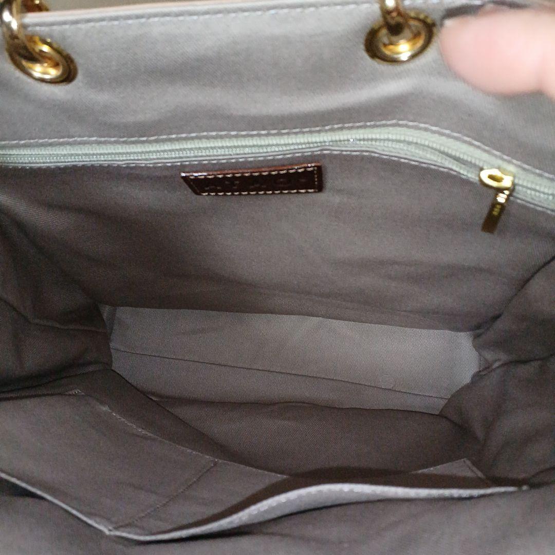 ATAO レザートートバッグ ゴールド金具