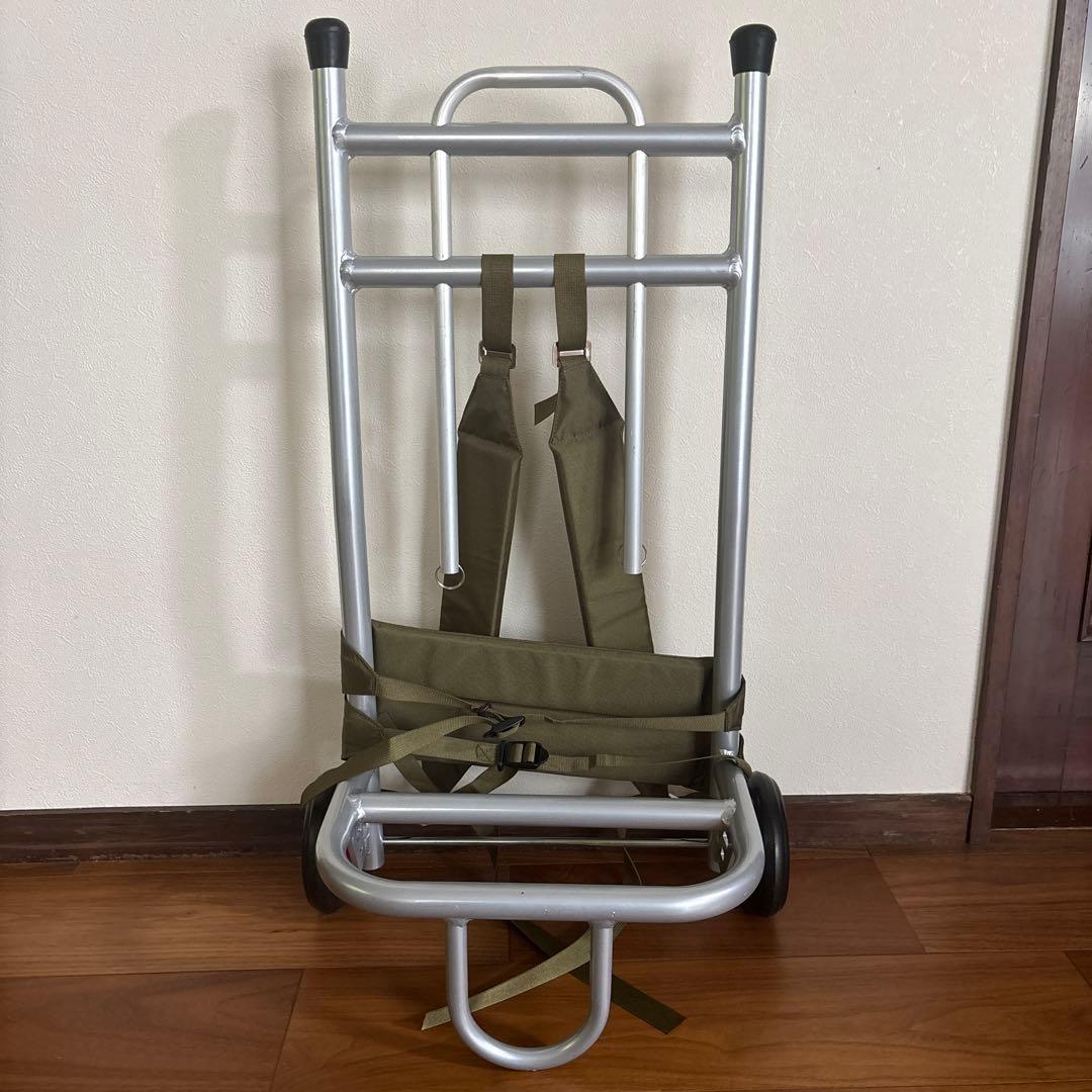 ◯ peak スノーピーク アルミキャリー S-049 背負子 廃盤品