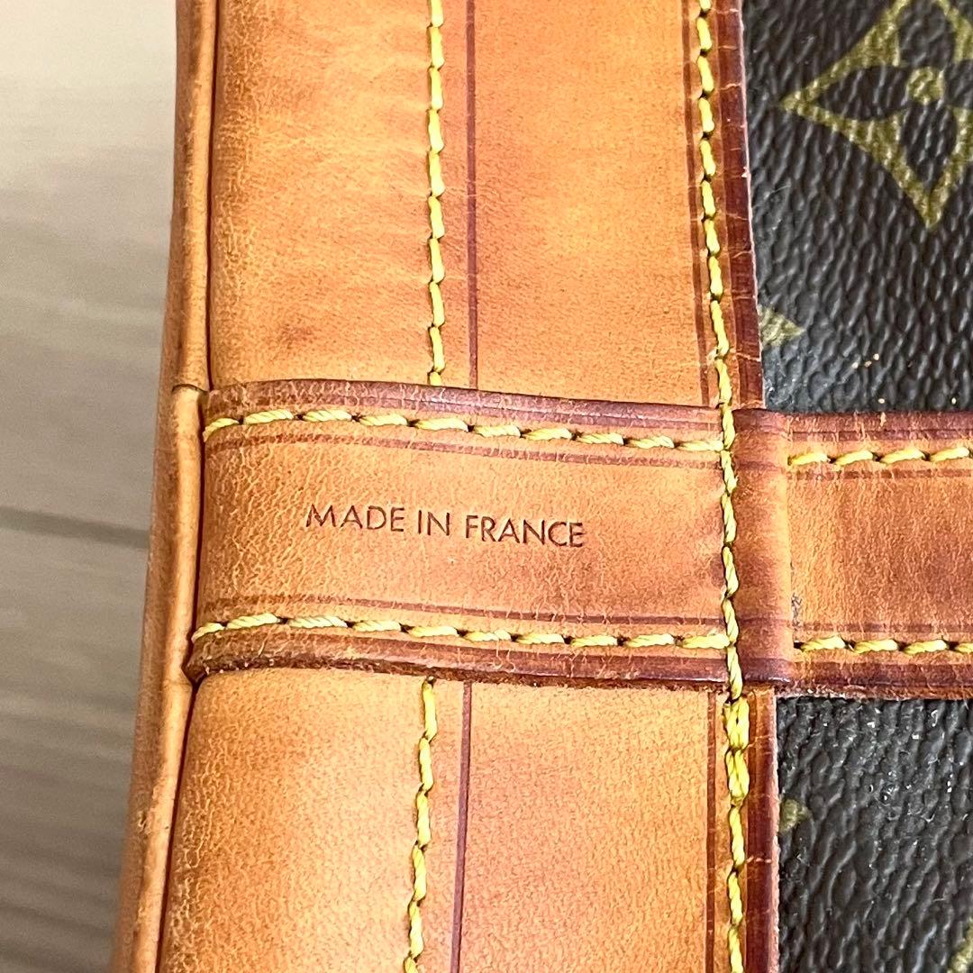 ルイヴィトン　ショルダーバッグ　ノエ　モノグラム　ブラウン　ヌメ革　廃盤