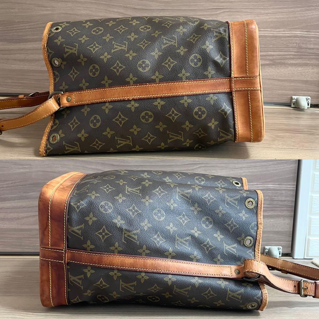 ルイヴィトン　ショルダーバッグ　ノエ　モノグラム　ブラウン　ヌメ革　廃盤