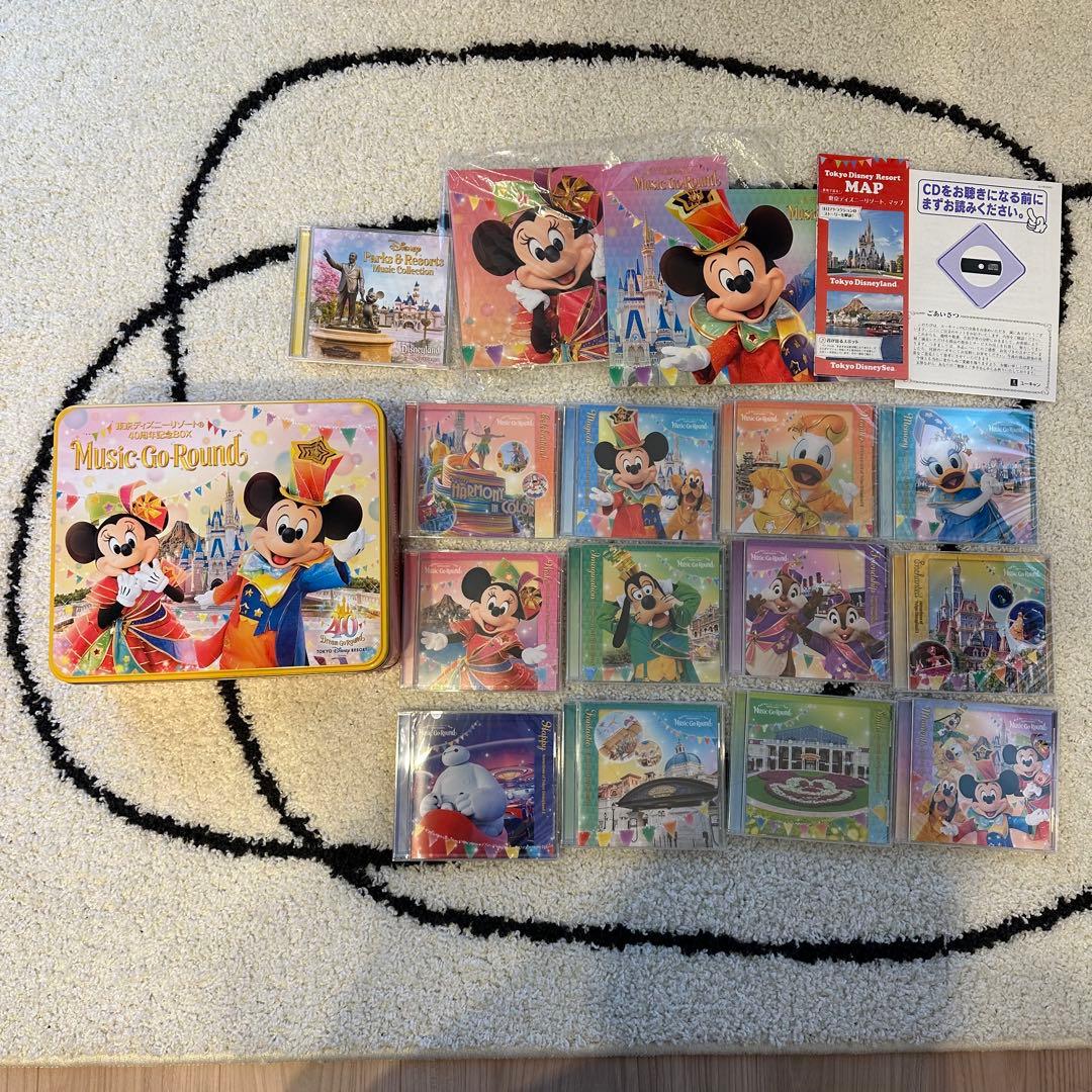 東京ディズニーリゾート(R)40周年記念BOX『Music-Go-Round』