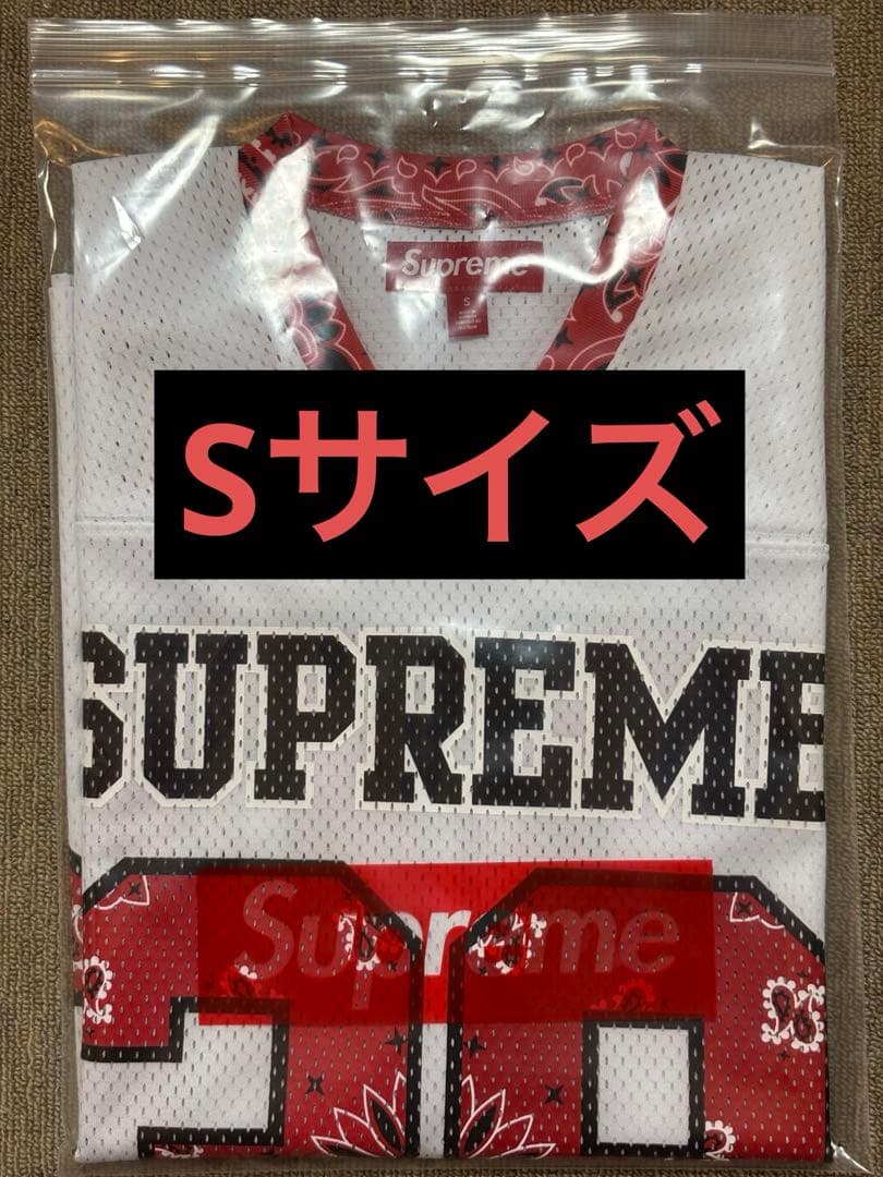 シャツ Supreme Bandana Football Jersey WHITE
