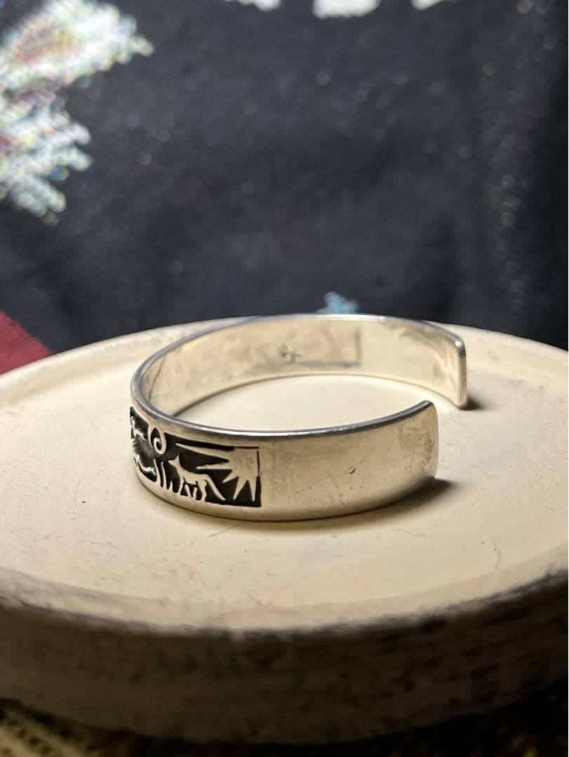 動物モチーフ⭐︎ インディアンジュエリー バングル レイモンド・キャセヨウスィー作