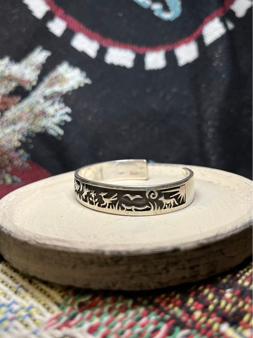 動物モチーフ⭐︎ インディアンジュエリー バングル レイモンド・キャセヨウスィー作