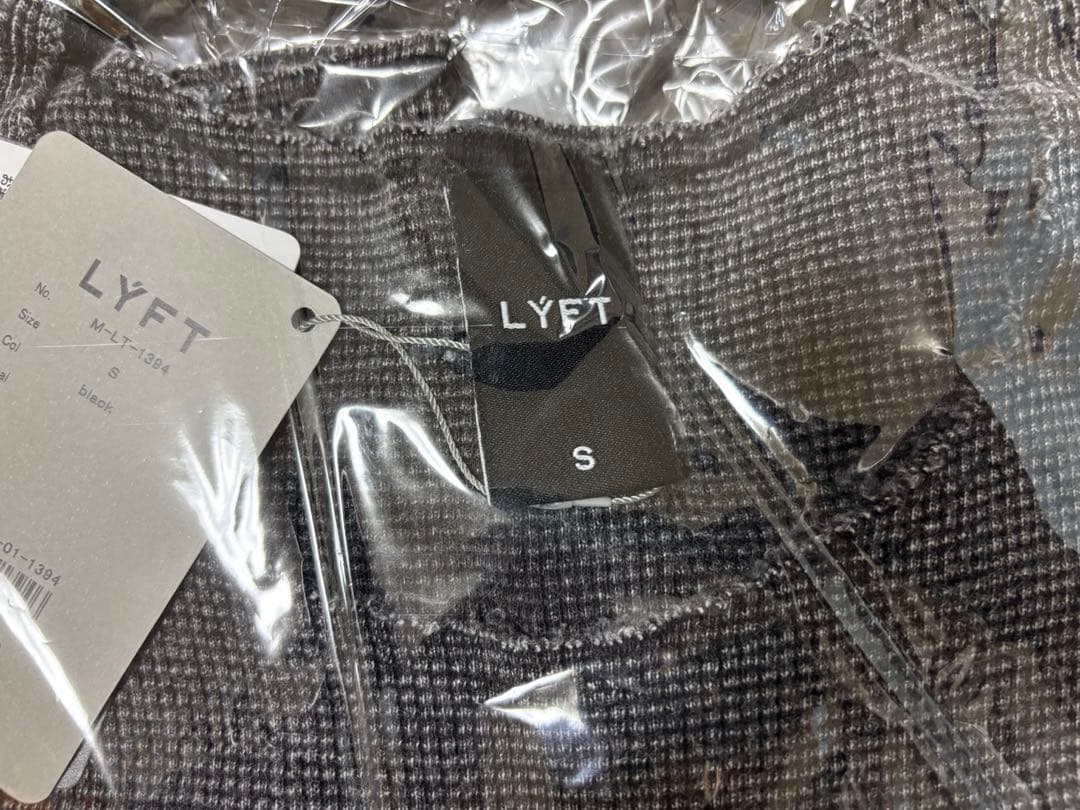 トップス VINTAGE THERMAL LONG T-SHIRT - BLACK