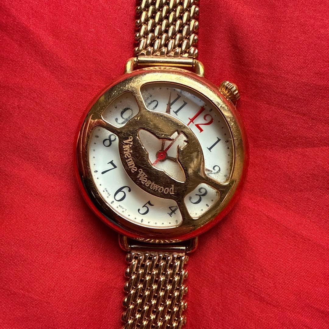 希少！Vivienne Westwood 腕時計 ヴィヴィアンウエストウッド金色